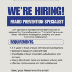 Fraud Prevention Specialist | Apply Now