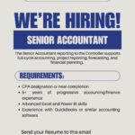 Senior Accountant Role in Vancouver | Hiring Now!
