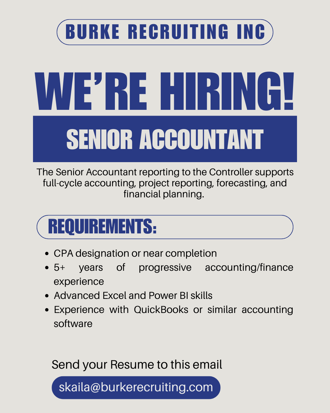 Senior Accountant Role in Vancouver | Hiring Now!
