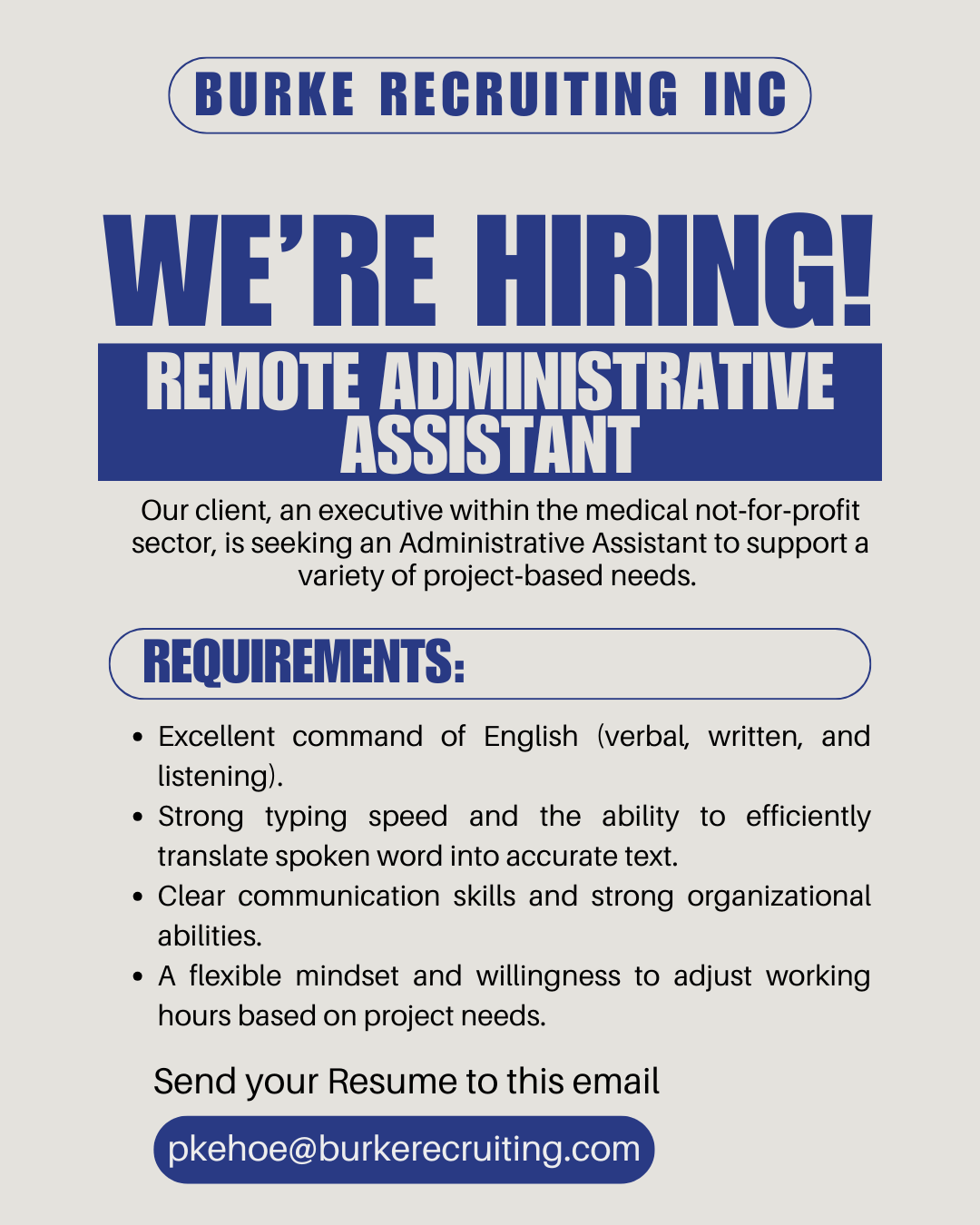 Remote Administrative Assistant Role | Flexible Hours | َApply Now
