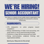 Senior Accountant Job in Northern BC – Apply Now!
