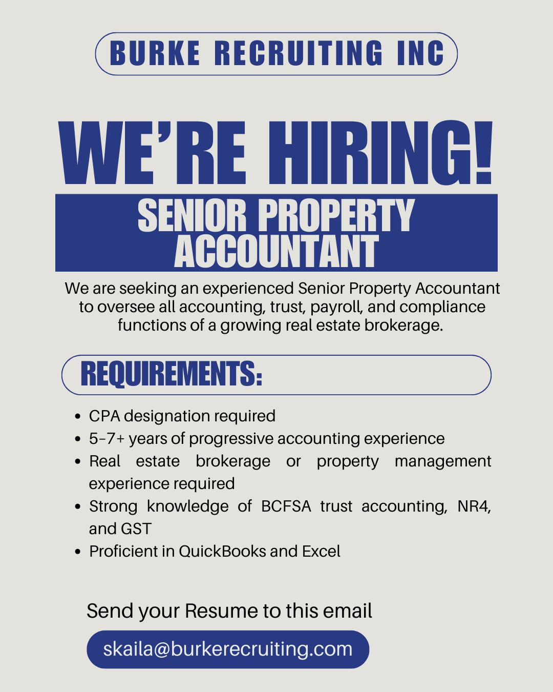 Senior Property Accountant Job In Richmond | Apply Now